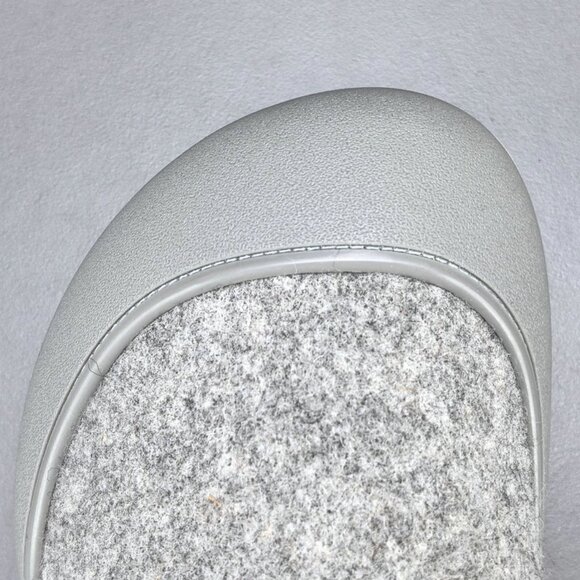 DIOR AND BIRKENSTOCK Tokyo mules in grey nubuck leather - Picture 6 of 13